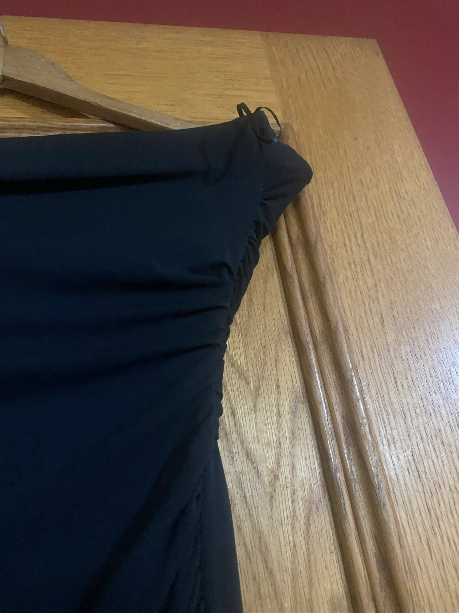 New black tiered dress size L – photo 4